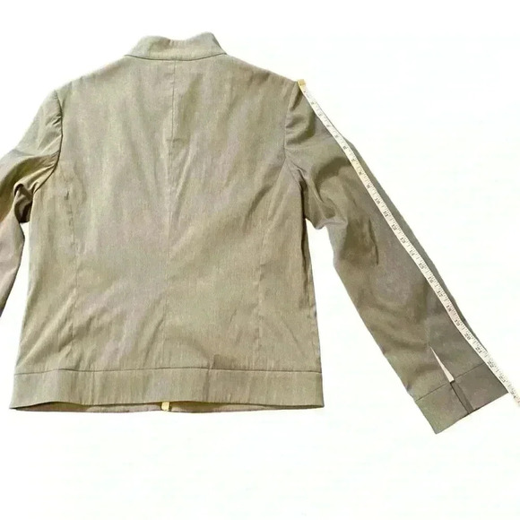 Segye Men's Suit Jacket Coat Zip-up Grey (please see measurements for si… - Picture 13 of 16